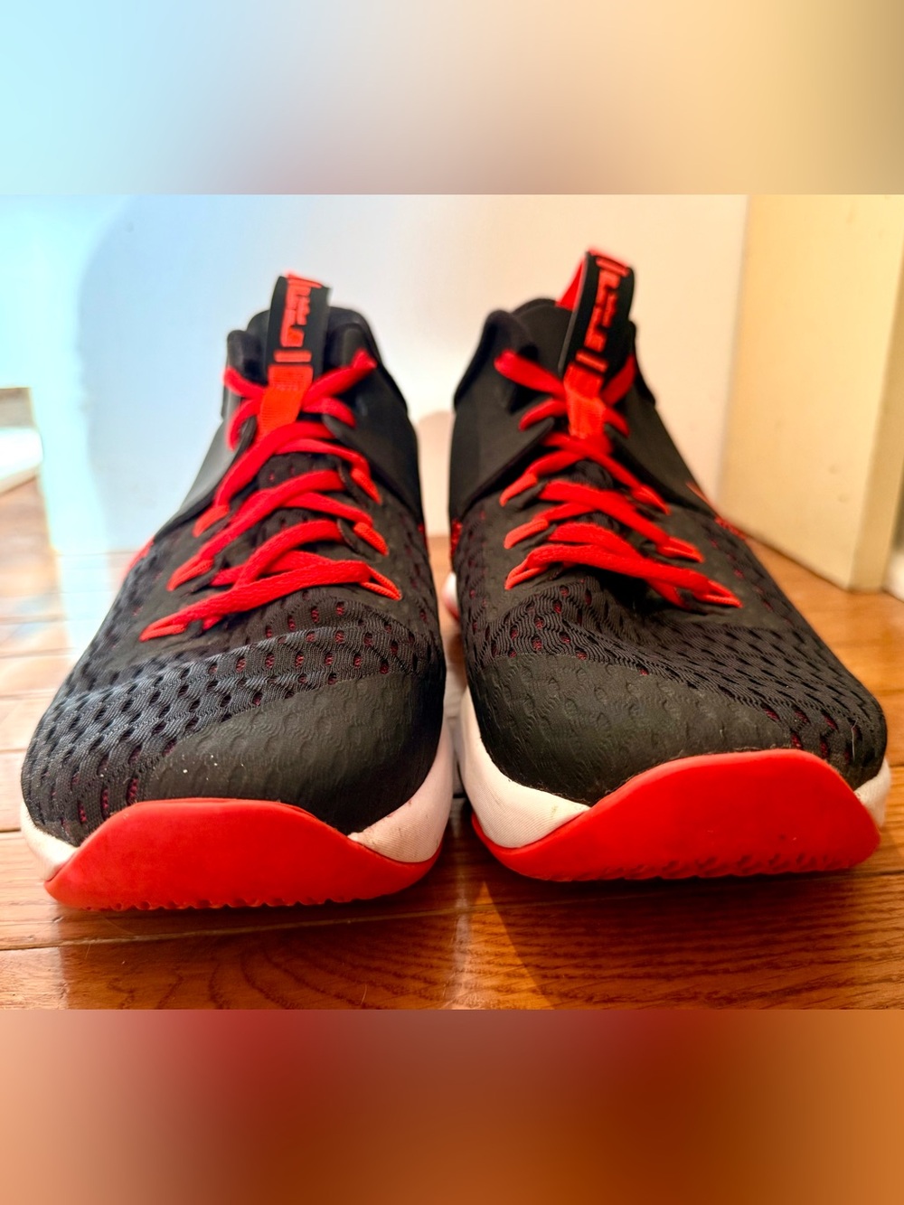 Nike LeBron Witness 5 Bred basketball shoes - size 14